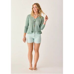 NWT Carve W’s 6 OAHU 34/6" Shorts Mint Green Cotton MSRP$68 Medium